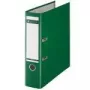 Leitz kunststof hefboomordner A4 80 mm 180° groen ringband