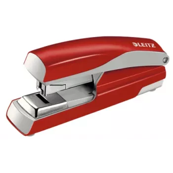 Leitz nietmachine 5523 NeXXt, 40 blad plat nieten metaal, 40 blad, rood, plat nieten, P4, metaal, kunststof, 80 g/m²