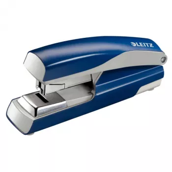 Leitz NeXXt nietmachine 5523, 40 blad plat nieten metaal, 40 blad, blauw, plat nieten, P4, metaal, kunststof, 80 g/m²