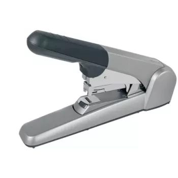Leitz Heavy Duty platte nietmachine, 60 blad, grijs, lichtgrijs, standaard nieten, 25/10, 6 cm, 110 nietjes