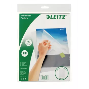 Leitz kwaliteitsmap A4, 30 % gerecycled kunststof uit pre-consumer materiaal, A4, polypropyleen (PP), staand, 220 mm, 313 mm, 20 g