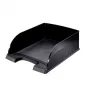 Leitz Briefbak Plus Jumbo, kunststof, zwart, A4, envelop, brief, notitie, papier, 242 x 330 x 95 mm, 255 x 357 x 103 mm