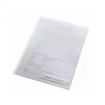 Leitz map CombiFile PP A4, A4, polypropyleen (PP), transparant, staand formaat, 40 blad, blad