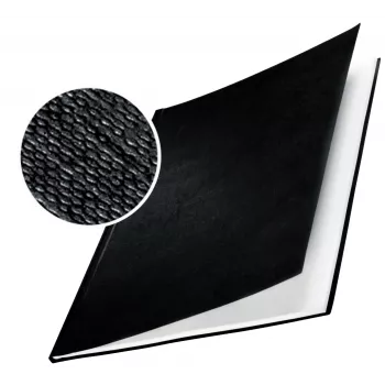 Leitz impressBIND banden hard linnen 14,0 mm, A4, karton, zwart, mat, 140 blad, 1,4 cm