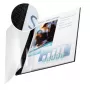 Leitz impressBIND voorblad Soft 10,5 mm, A4, karton, polyethyleentereftalaat (PET), zwart, transparant, 105 blad, 1,05 cm, 214 mm