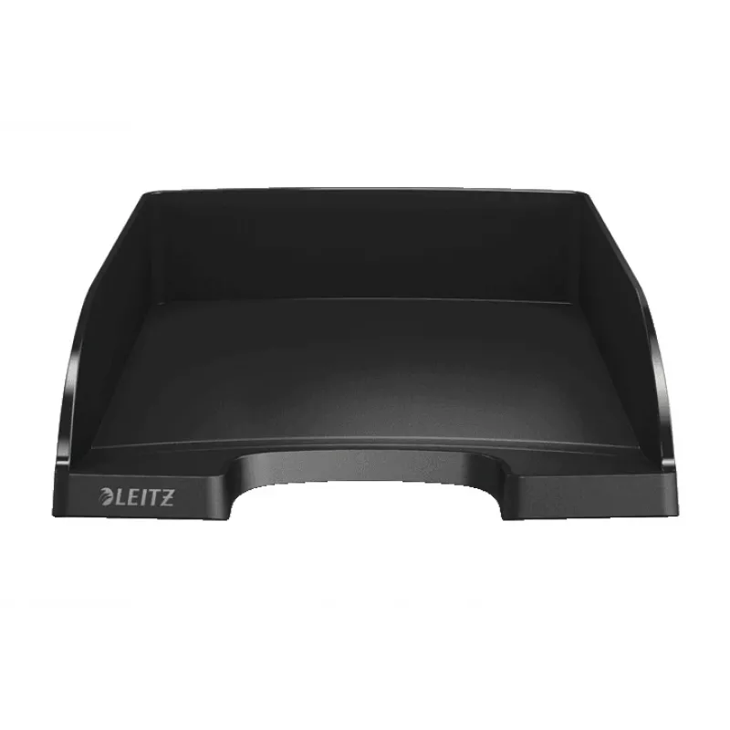 Leitz Briefbak Plus, kunststof, zwart, A4, 242 x 330 x 60 mm, 255 mm, 357 mm