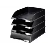Leitz Briefbak Plus, kunststof, zwart, A4, 242 x 330 x 60 mm, 255 mm, 357 mm