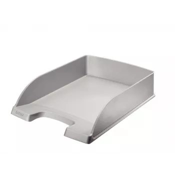 Leitz Plus brievenmand polystyreen zilver