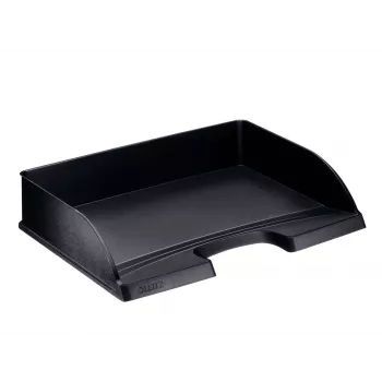 Leitz Briefablage Plus liggend standaard, kunststof, zwart, A4, 350 x 245 x 63 mm, 363 mm, 273 mm