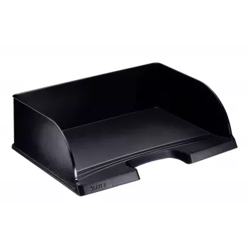 Leitz Briefablage Plus liggend jumbo, kunststof, zwart, envelop, brief, notitie, papier, 350 x 103 x 273 mm, 363 x 273 x 103 mm, 400 g