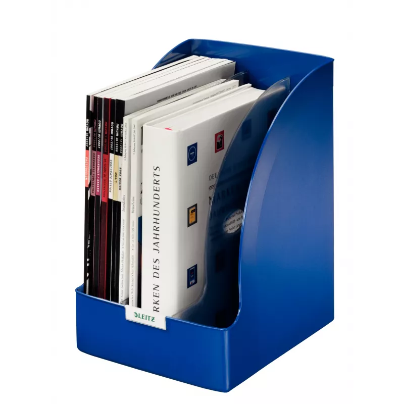 Leitz Magazinsammler Plus jumbo, blauw, kunststof, A4, 20,5 cm, 740 g