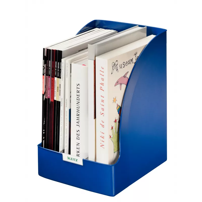 Leitz Magazinsammler Plus jumbo, blauw, kunststof, A4, 20,5 cm, 740 g