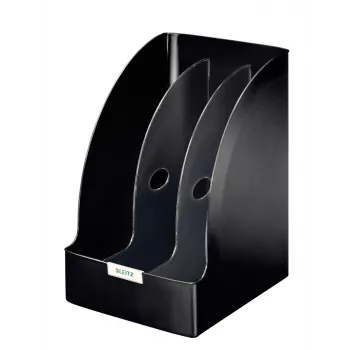 Leitz Magazinsammler Plus jumbo, zwart, kunststof, A4, 20,5 cm, 213 mm, 321 mm