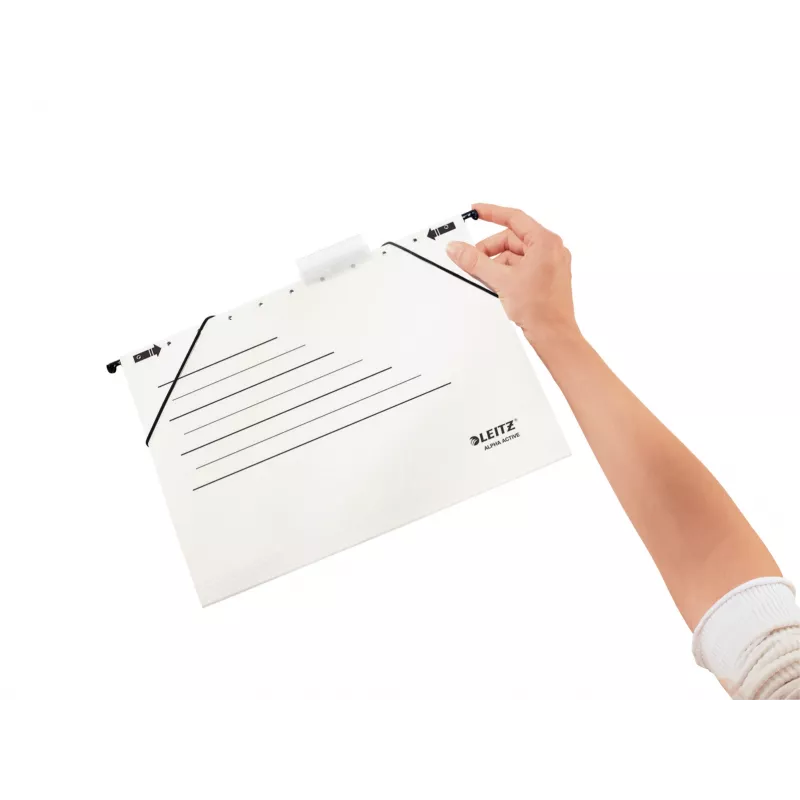 Leitz hangmap Alpha Active FSC®, A4, wit, karton, 348 mm, 260 mm, 90 g