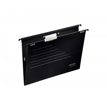 Leitz hangregistratuurmap Alpha Active FSC®, A4, zwart, karton, 348 mm, 260 mm, 90 g