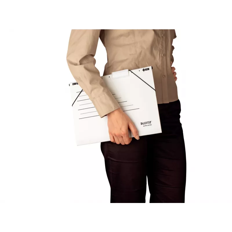 Leitz hangmap Alpha Active FSC®, A4, zwart, karton, 348 mm, 260 mm, 90 g