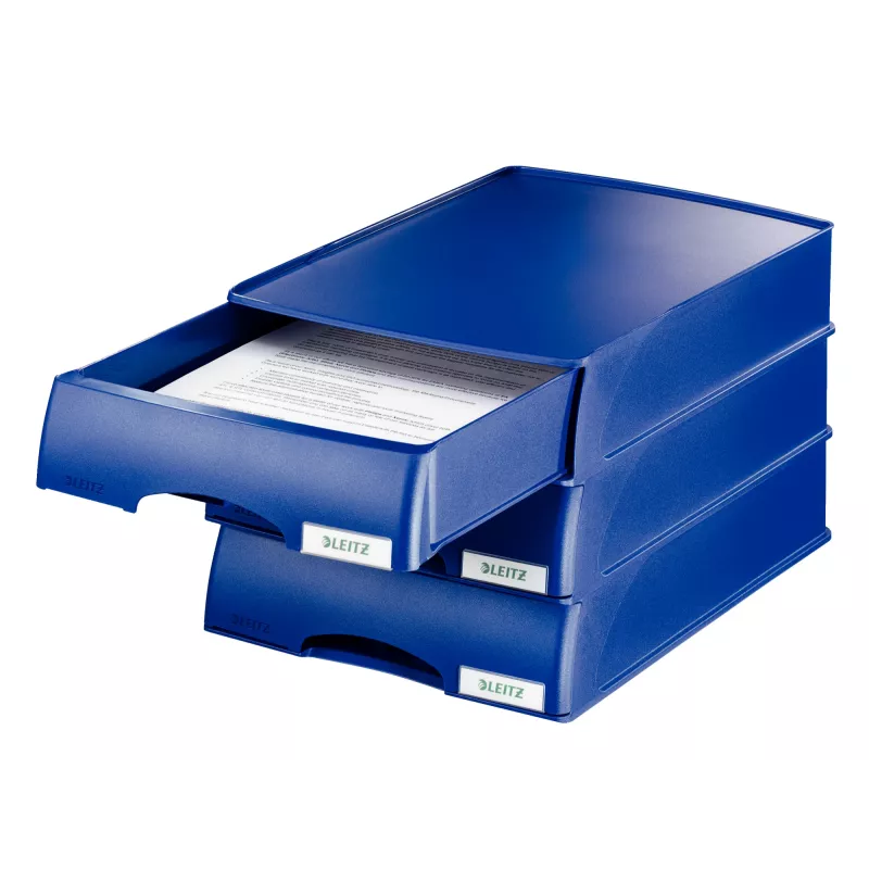 Leitz Briefablage lade-eenheid Plus, kunststof, blauw, A4, 234 x 325 x 53 mm, 255 mm, 376 mm