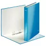 Leitz ringband WOW gelamineerd A4+ 2DR/25mm, A4, karton, blauw, wit, 250 vel, 80 g/m²
