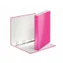 Leitz ringband WOW gelamineerd A4+ 4DR/25mm, A4, karton, roze, 230 vel, 80 g/m², 2,5 cm