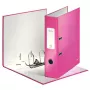 Leitz ordner 180° WOW POB/gelamineerd A4/80 mm, A4, karton, roze, 600 vel, 80 g/m², 8 cm