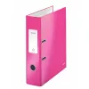 Leitz ordner 180° WOW POB/gelamineerd A4/80 mm, A4, karton, roze, 600 vel, 80 g/m², 8 cm