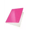 Leitz platte kaartmap WOW A4, A4, karton, metallic, roze, 250 vel, 240 mm, 3 mm