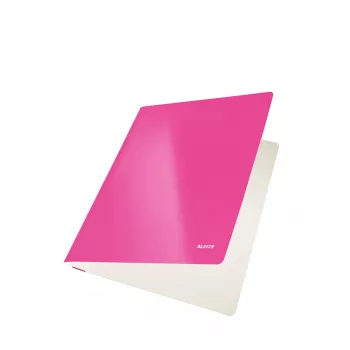 Leitz platte kaartmap WOW A4, A4, karton, metallic, roze, 250 vel, 240 mm, 3 mm