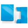 Leitz 3-flapmap WOW karton/POB A4, A4, polypropyleen (PP), blauw, 250 vel, 80 g/m², papier