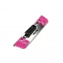 Leitz perforator Active WOW voor LAF's, 2 vel, metallic, roze, kunststof, roestvrij staal, 8 cm, 5,5 mm, 30 g