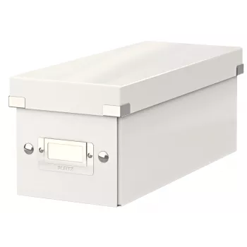 Leitz Click & Store WOW cd-opbergbox, wit, karton, 143 mm, 352 mm, 136 mm, 440 g