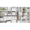 Leitz Click & Store WOW dvd-opbergbox, wit, karton, 206 mm, 325 mm, 147 mm, 570 g
