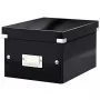 Leitz Click & Store WOW kleine opbergbox, zwart, karton, 7,4 L, 200 x 250 x 148 mm, 540 g, 1 stuk