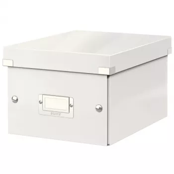 Leitz Click & Store WOW kleine opbergbox, wit, karton, 7,4 L, 200 x 250 x 148 mm, 540 g, 1 stuk