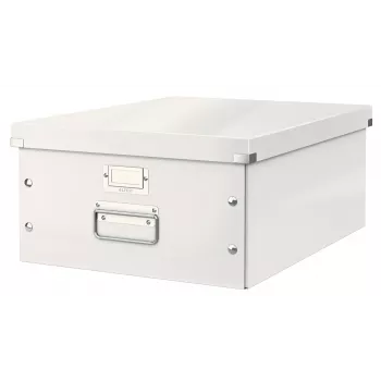 Leitz Click & Store WOW grote opbergbox, wit, karton, 369 mm, 482 mm, 200 mm, 1,28 kg