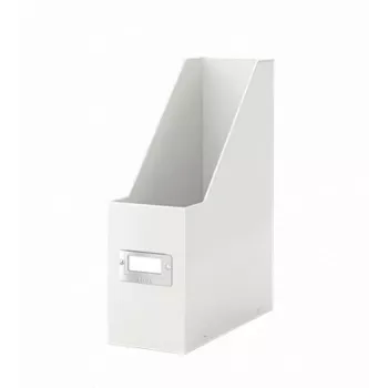 Leitz Click & Store WOW tijdschriftenverzamelaar, wit, karton, 103 mm, 253 mm, 330 mm, 95 x 245 x 310 mm