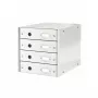 Leitz Click & Store WOW ladekast (4 laden), wit, karton, 286 mm, 282 mm, 330 x 251 x 59 mm, 2,49 kg