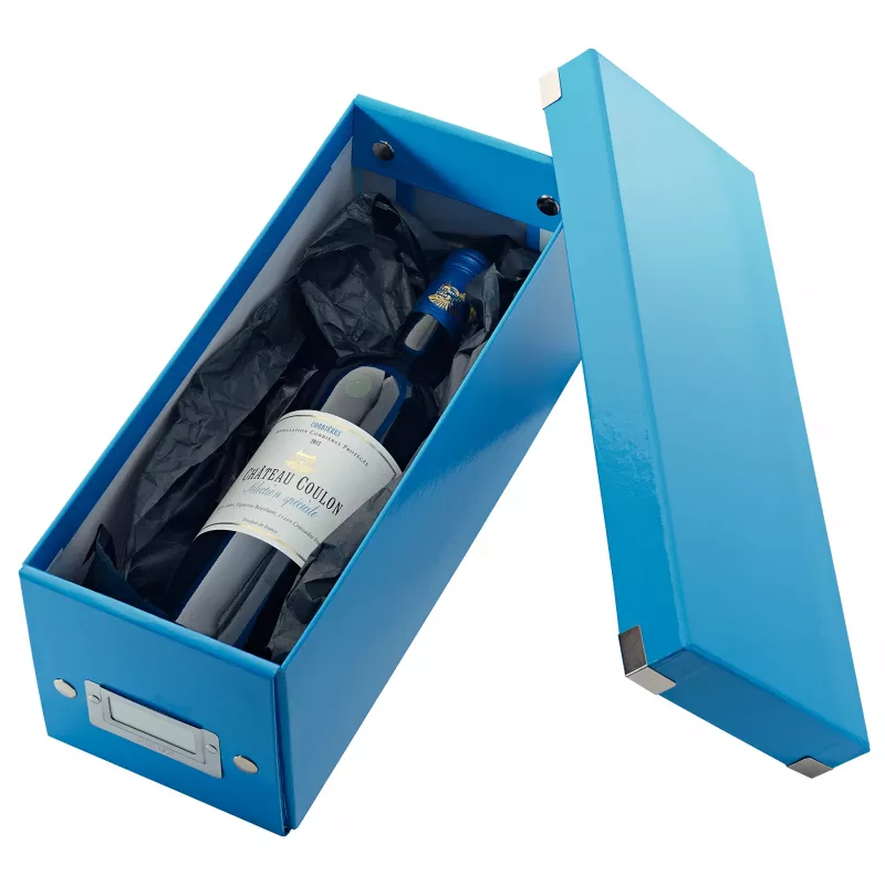 Leitz Click & Store WOW cd-opbergbox, blauw, karton, 143 mm, 352 mm, 136 mm, 440 g
