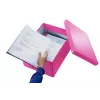Leitz Click & Store WOW medium opbergbox, roze, karton, 16,7 L, 281 mm, 200 mm, 265 x 335 x 188 mm