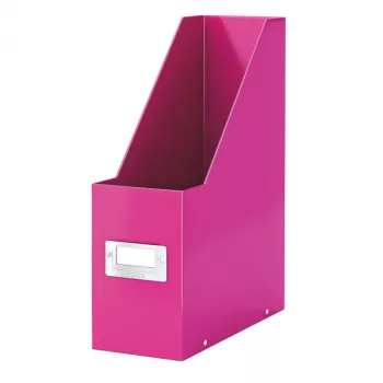Leitz Click & Store WOW tijdschriftenverzamelaar, roze, karton, 103 mm, 253 mm, 330 mm, 95 x 245 x 310 mm