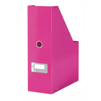 Leitz Click & Store WOW tijdschriftenverzamelaar, roze, karton, 103 mm, 253 mm, 330 mm, 95 x 245 x 310 mm