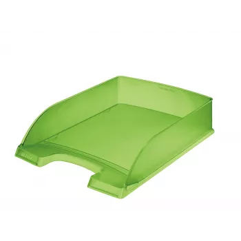 Leitz briefbak Standard Plus Frosty Standard, kunststof, groen, A4, 255 mm, 357 mm, 70 mm