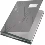 Leitz Design Signature boek 18 scheidingsbladen A4, grijs, karton, A4, 240 mm, 25 mm, 320 mm