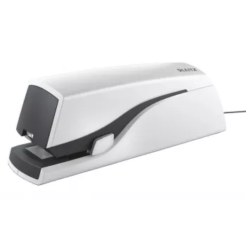 Leitz elektrische nietmachine 5533 NeXXt flat clinch 20 blad, 20 blad, 2 cm, kunststof, metallic, wit, 510 g