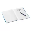 Leitz notebook WOW A4 geruit met hardcover 90g/80 blad, blauw, A4, 80 blad, 80 g/m², geruit papier, hardcover