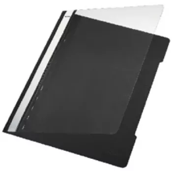 Leitz standaard kunststof ordner zwart A4 PVC (25) report-cover
