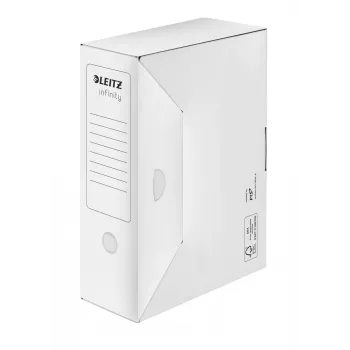 Leitz archiefbox Infinity FSC® 100 mm, wit, A4, 160 g, 100 x 330 x 255 mm