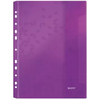Leitz tas met klep WOW A4 PP kleuren assorti, A4, kleuren assorti, polypropyleen (PP), 0,2 mm, 235 mm, 4 mm