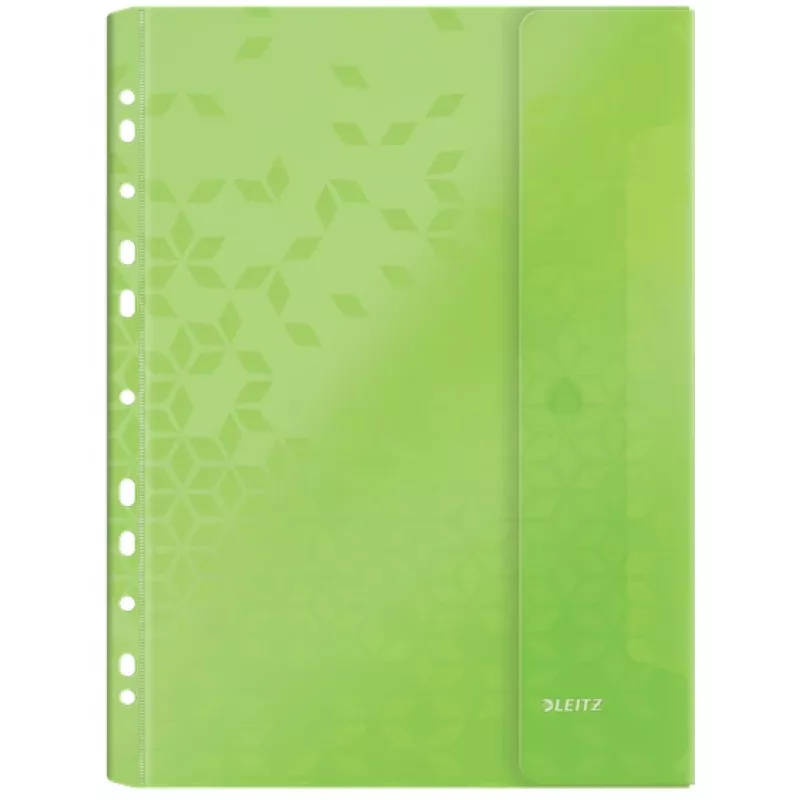 Leitz tas met klep WOW A4 PP kleuren assorti, A4, kleuren assorti, polypropyleen (PP), 0,2 mm, 235 mm, 4 mm