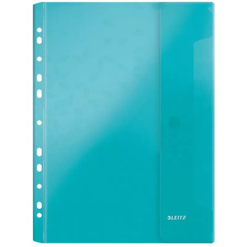 Leitz tas met klep WOW A4 PP kleuren assorti, A4, kleuren assorti, polypropyleen (PP), 0,2 mm, 235 mm, 4 mm