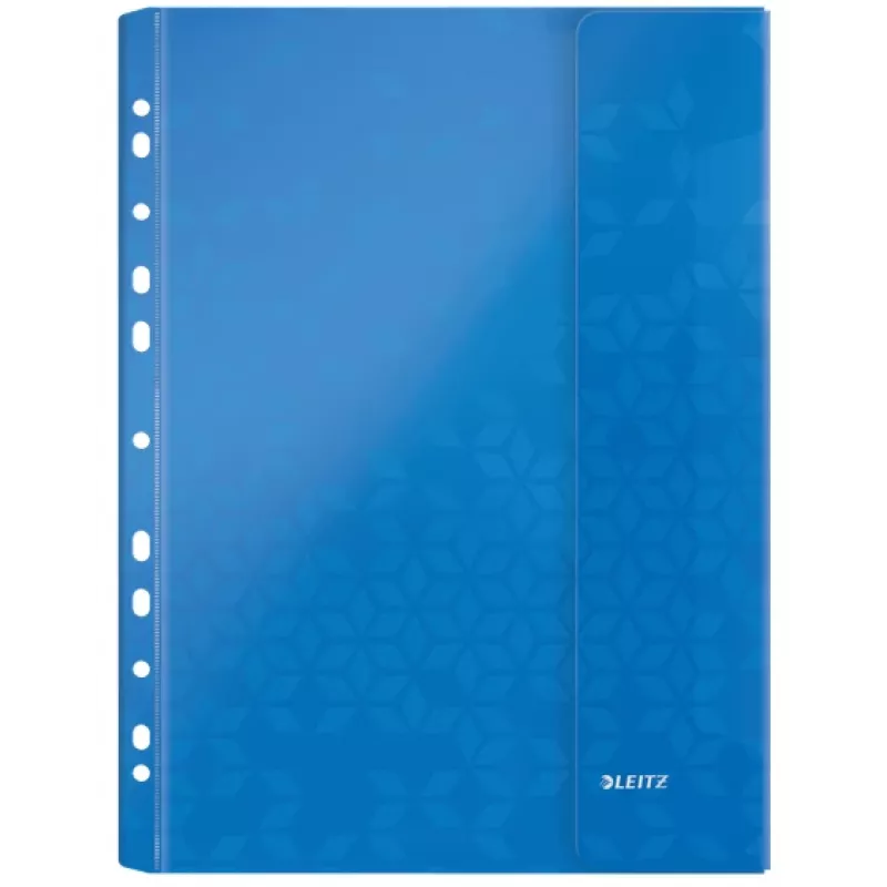Leitz tas met klep WOW A4 PP kleuren assorti, A4, kleuren assorti, polypropyleen (PP), 0,2 mm, 235 mm, 4 mm